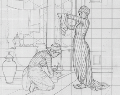 Kein Harem — ein gemaltes Museum